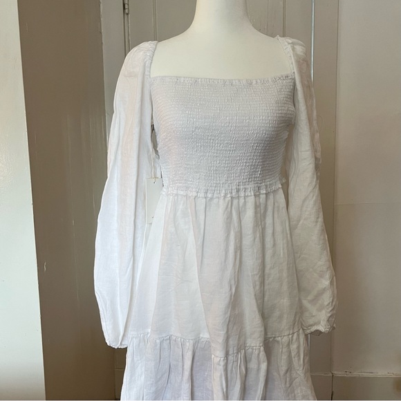 Aritzia Wilfred Tempest Linen Dress - Picture 5 of 14